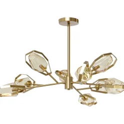 Hängeleuchten-KARE Design Hangeleuchte Diamond Fever Ufo Brass O106Cm