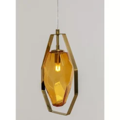 Hängeleuchten-KARE Design Hangeleuchte Diamond Fever Dining Brass 17Cm