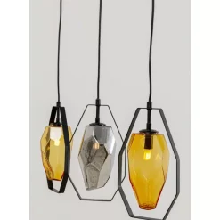 Hängeleuchten-KARE Design Hangeleuchte Diamond Fever Dining Schwarz 67Cm