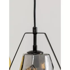 Hängeleuchten-KARE Design Hangeleuchte Diamond Fever Dining Schwarz 67Cm