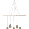 Hängeleuchten-KARE Design Hangeleuchte Dining Concrete Cinque
