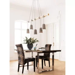 Hängeleuchten-KARE Design Hangeleuchte Dining Concrete Cinque