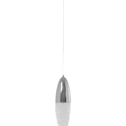 Hängeleuchten-KARE Design Hangeleuchte Frozen Chrome O17Cm