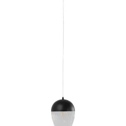 Hängeleuchten-KARE Design Hangeleuchte Frozen Schwarz Matt O20Cm