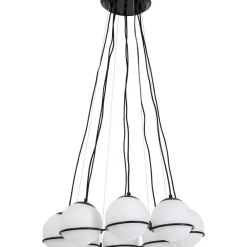 Hängeleuchten-KARE Design Hangeleuchte Globes Schwarz