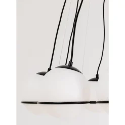 Hängeleuchten-KARE Design Hangeleuchte Globes Schwarz