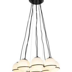 Hängeleuchten-KARE Design Hangeleuchte Globes Schwarz