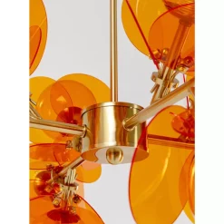 Hängeleuchten-KARE Design Hangeleuchte Globo Amber 79Cm