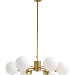 Hängeleuchten-KARE Design Hangeleuchte Heavenly Gold O70Cm