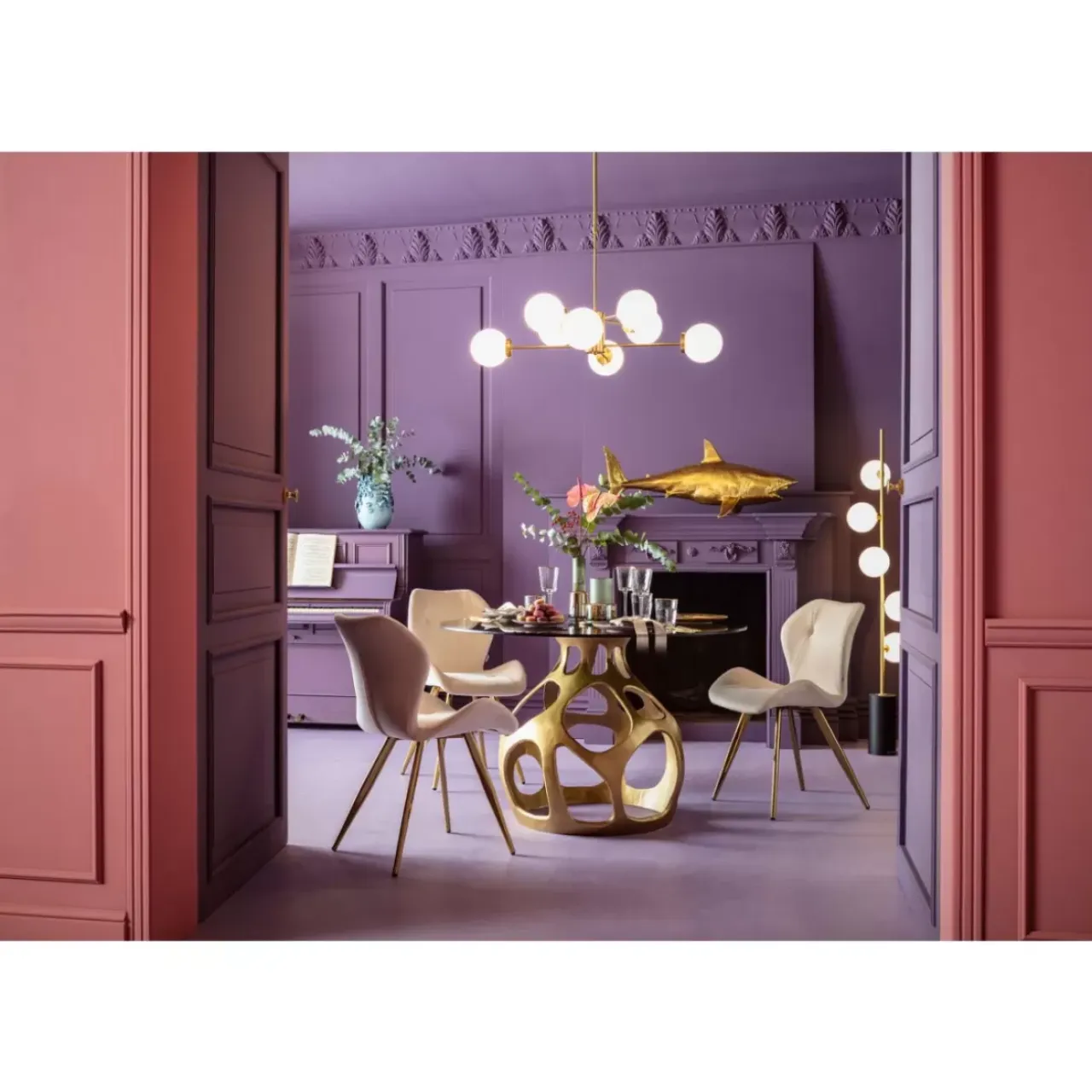 Hängeleuchten-KARE Design Hangeleuchte Heavenly Gold O98Cm