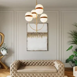 Hängeleuchten-KARE Design Hangeleuchte Leisha Bunch