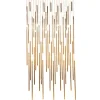 Hängeleuchten-KARE Design Hangeleuchte Living Vegas Deluxe Brass Led