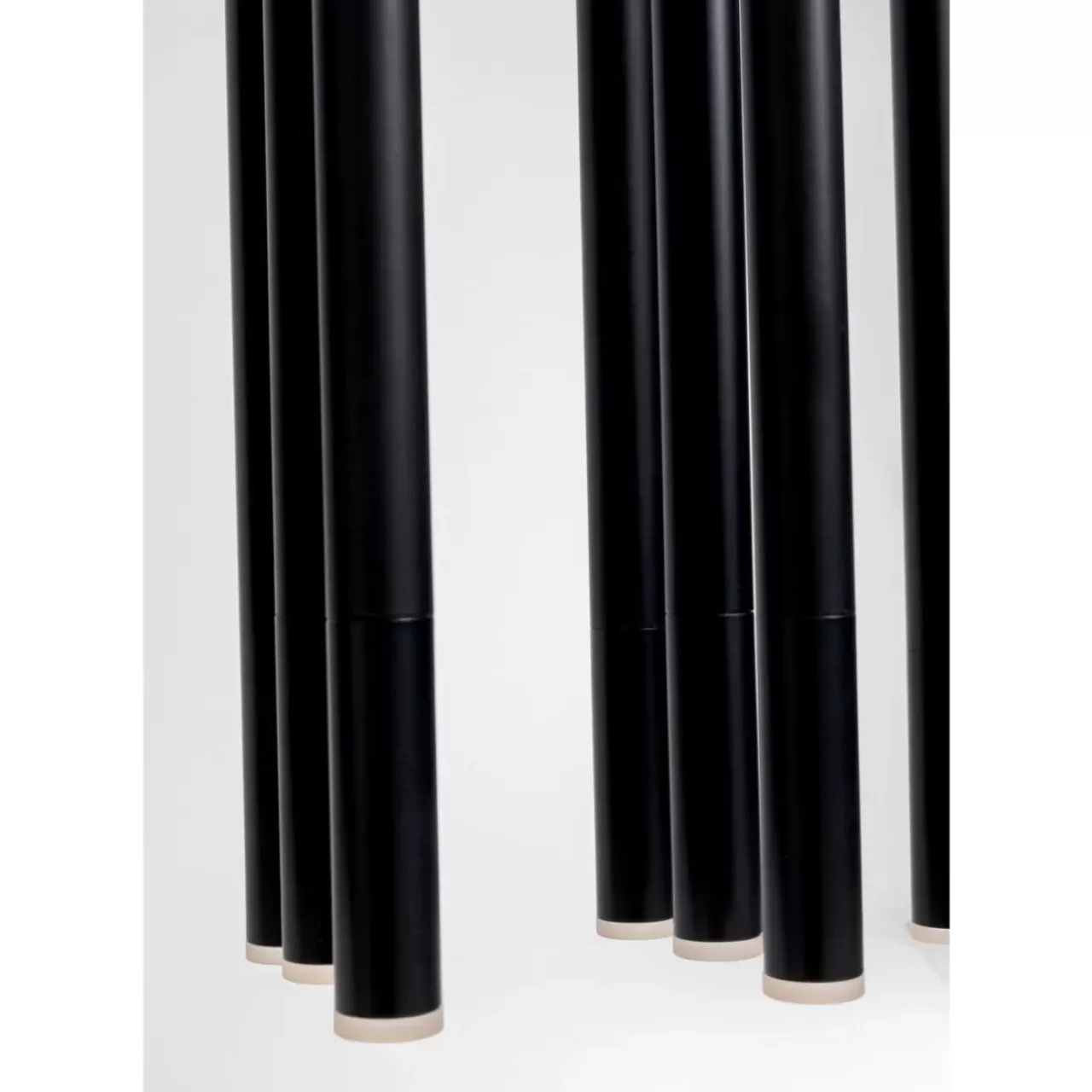 Hängeleuchten-KARE Design Hangeleuchte Living Vegas Schwarz Matt Led 120Cm