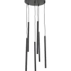 Hängeleuchten-KARE Design Hangeleuchte Living Vegas Rund Schwarz Matt O35Cm