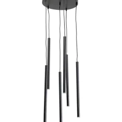 Hängeleuchten-KARE Design Hangeleuchte Living Vegas Rund Schwarz Matt O35Cm