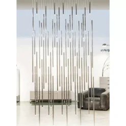 Hängeleuchten-KARE Design Hangeleuchte Living Vegas Deluxe Chrome Led