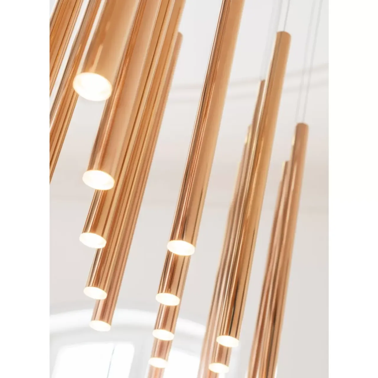 Hängeleuchten-KARE Design Hangeleuchte Living Vegas Brass Led
