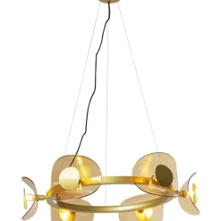 Hängeleuchten-KARE Design Hangeleuchte Mariposa Brass O81Cm