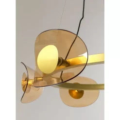 Hängeleuchten-KARE Design Hangeleuchte Mariposa Brass O81Cm