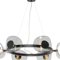 Hängeleuchten-KARE Design Hangeleuchte Mariposa Schwarz Smoke O81Cm
