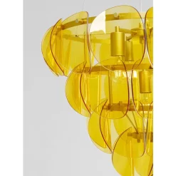 Hängeleuchten-KARE Design Hangeleuchte Mariposa Three Circle Brass O60Cm