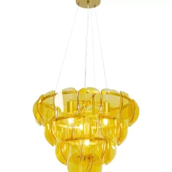 Hängeleuchten-KARE Design Hangeleuchte Mariposa Three Circle Brass O60Cm