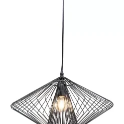 Hängeleuchten-KARE Design Hangeleuchte Modo Wire Round Schwarz