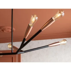 Hängeleuchten-KARE Design Hangeleuchte Monte Carlo Sette Copper