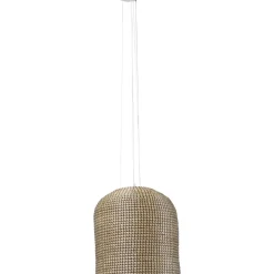 Hängeleuchten-KARE Design Hangeleuchte Palma Braun O37Cm