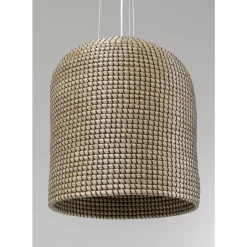 Hängeleuchten-KARE Design Hangeleuchte Palma Braun O37Cm