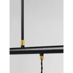 Hängeleuchten-KARE Design Hangeleuchte Pole Black Six