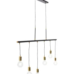 Hängeleuchten-KARE Design Hangeleuchte Pole Black Six