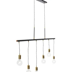 Hängeleuchten-KARE Design Hangeleuchte Pole Black Six
