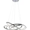 Hängeleuchten-KARE Design Hangeleuchte Saturn Led Chrome Big