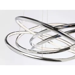 Hängeleuchten-KARE Design Hangeleuchte Saturn Led Chrome Big