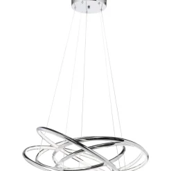 Hängeleuchten-KARE Design Hangeleuchte Saturn Led Chrome Big