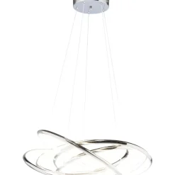 Hängeleuchten-KARE Design Hangeleuchte Saturn Led Chrome Big