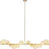 Hängeleuchten-KARE Design Hangeleuchte Scala Balls Brass 150Cm