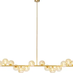 Hängeleuchten-KARE Design Hangeleuchte Scala Balls Brass 150Cm