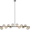 Hängeleuchten-KARE Design Hangeleuchte Scala Balls Schwarz 150Cm
