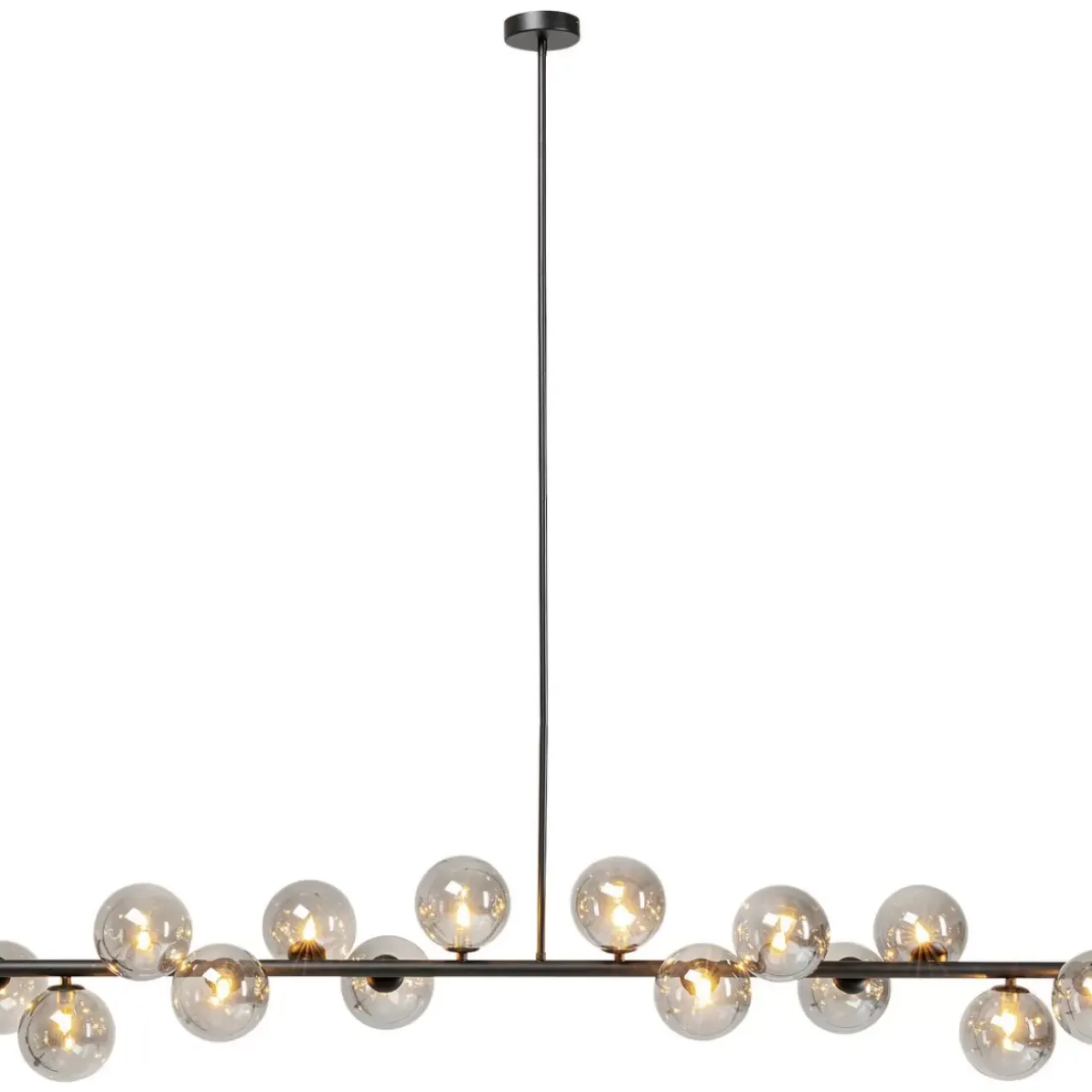 Hängeleuchten-KARE Design Hangeleuchte Scala Balls Schwarz 150Cm