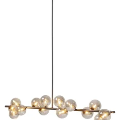 Hängeleuchten-KARE Design Hangeleuchte Scala Balls Schwarz 150Cm