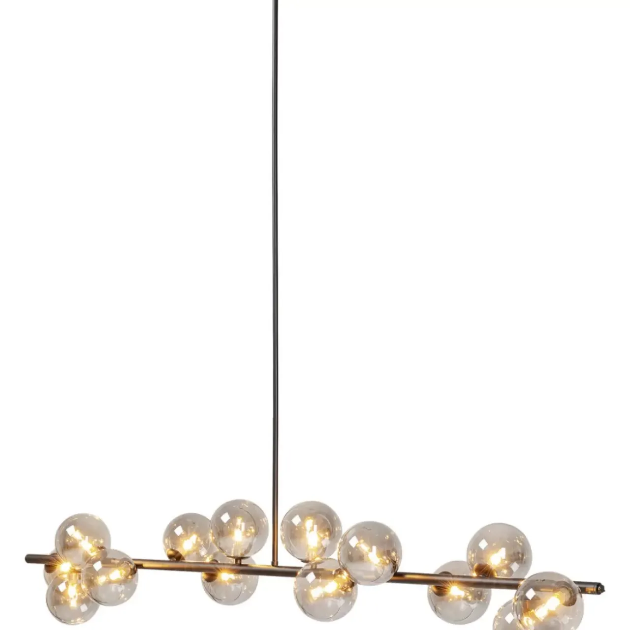 Hängeleuchten-KARE Design Hangeleuchte Scala Balls Schwarz 150Cm