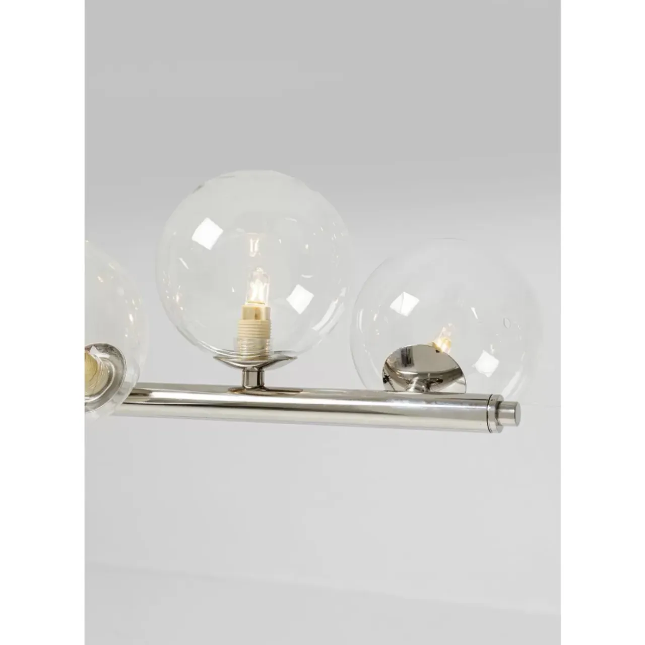 Hängeleuchten-KARE Design Hangeleuchte Scala Balls Chrome 150Cm