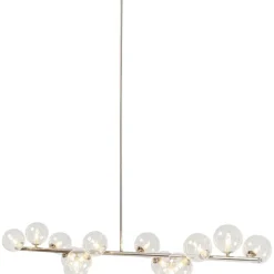 Hängeleuchten-KARE Design Hangeleuchte Scala Balls Chrome 150Cm