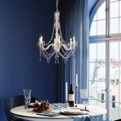 Hängeleuchten-KARE Design Hangeleuchte Starlight Clear 6-Arm