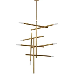 Hängeleuchten-KARE Design Hangeleuchte Sticks Brass