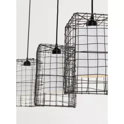 Hängeleuchten-KARE Design Hangeleuchte Three Grids 120Cm