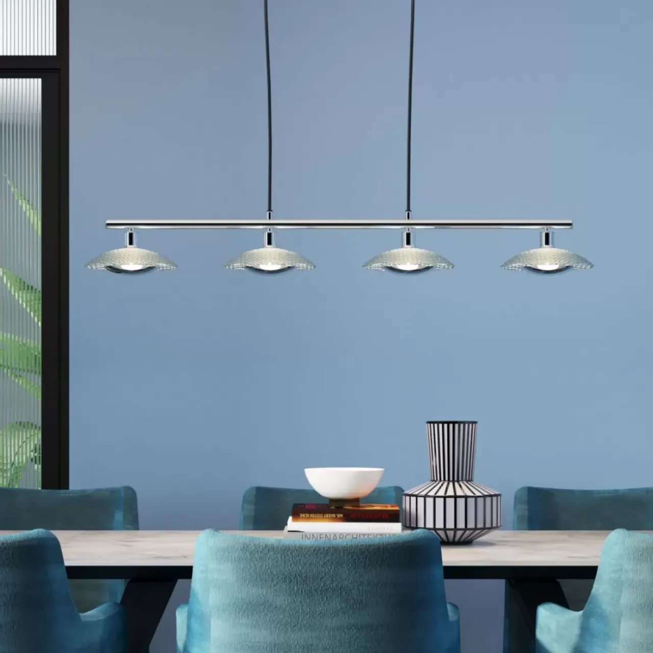 Hängeleuchten-KARE Design Hangeleuchte Ufo Dining Quattro