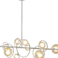 Hängeleuchten-KARE Design Hangeleuchte Universe Chrom 110Cm
